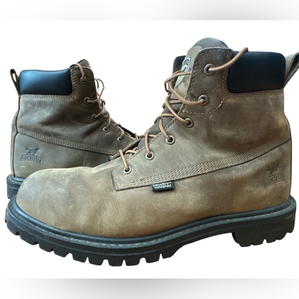 Irish Setter Men’s Work Boots Size 11.5 (83673) ASTM F2892-18 EH Ultra Dry